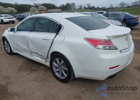 2013 Acura Tl 3.5 from USA, damaged, VIN 19UUA8F54DA010273